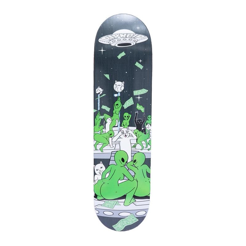 Ripndip Stripndip Skateboard Black | CA SO2716