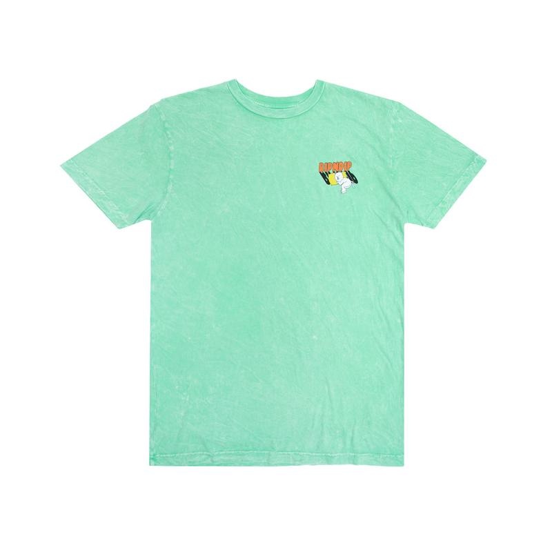 Ripndip Summer Camp Shirts Mint Wash | CA IS2293