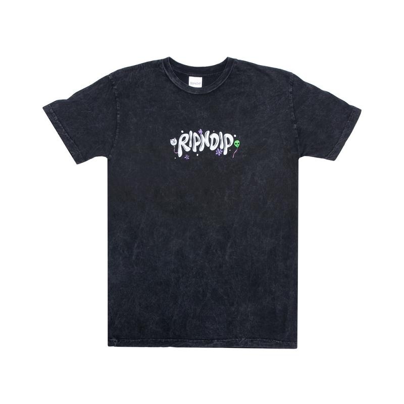 Ripndip Super High Shirts Black Wash | CA RW2263