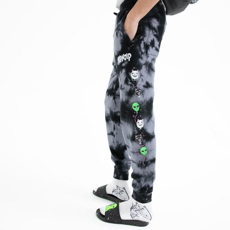 Ripndip Super High Sweatpants Black Wash | CA KI2121