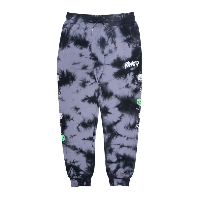 Ripndip Super High Sweatpants Black Wash | CA KI2121