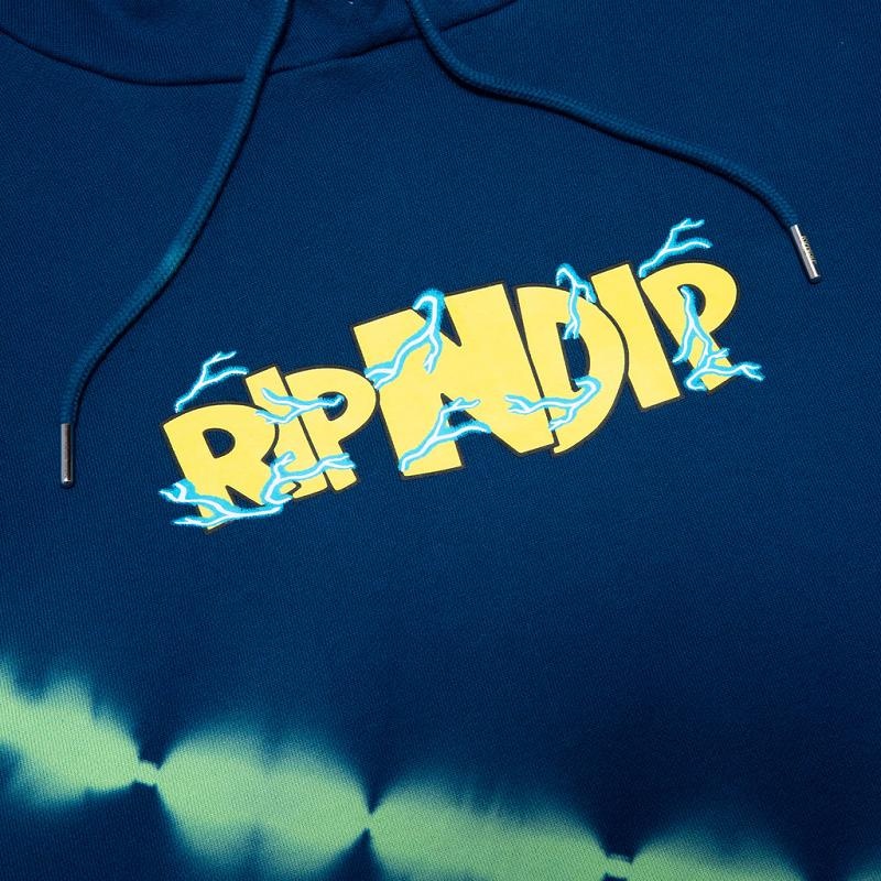 Ripndip Super Sanerm Hoodie Navy / Green | CA RW2608