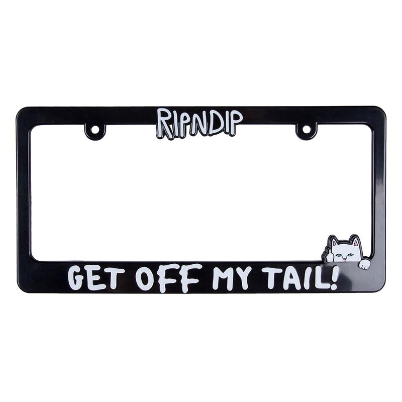 Ripndip Tailgate License Plate Frame Accessories Black | CA GL2908