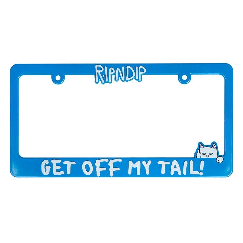 Ripndip Tailgater License Plate Frame Accessories Blue | CA FM2909