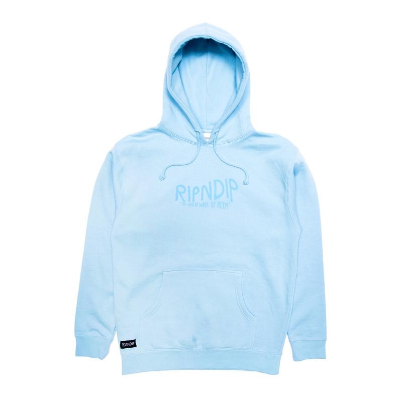 Ripndip The Great Wave Of Nerm Hoodie Blue | CA DN2599