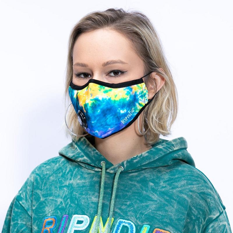 Ripndip Tie Dye Ventilator Mask Accessories Multicolor | CA NB2968