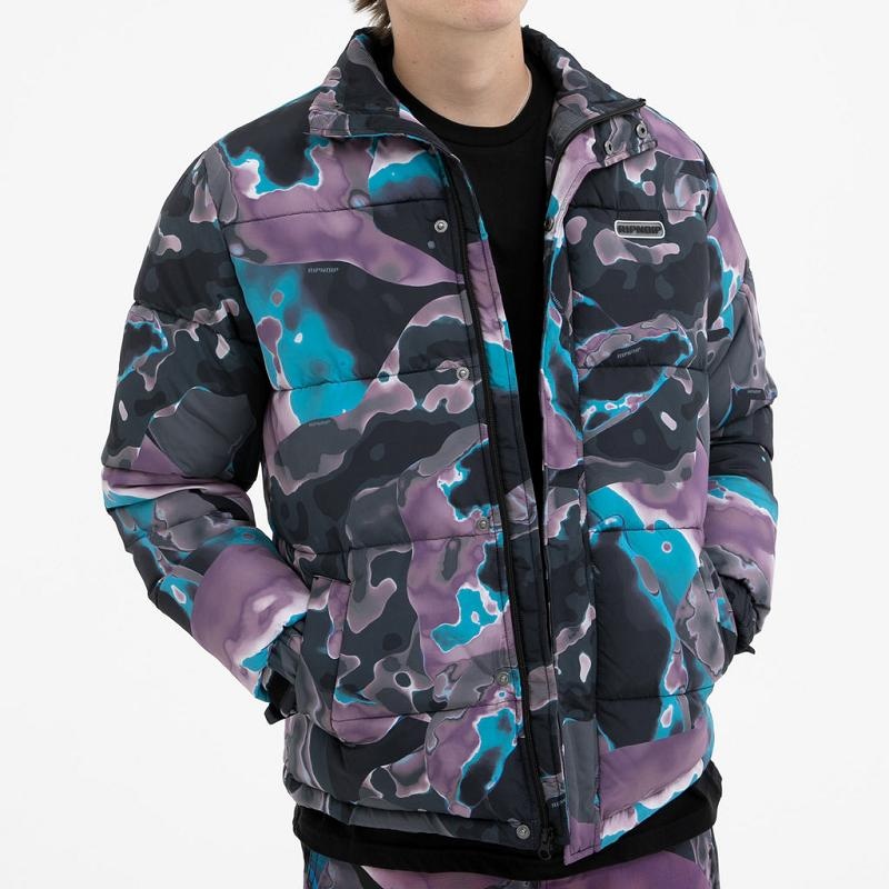 Ripndip Ultralight Beam Puffer Jackets Multicolor | CA MA2482