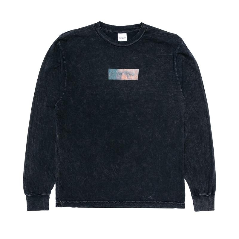 Ripndip Van Nermal L/S Long Sleeve Black Wash | CA LH2437