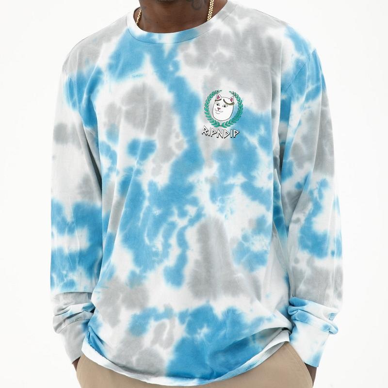 Ripndip Waiting In Heaven Long Sleeve Light Blue Wash | CA TV2451