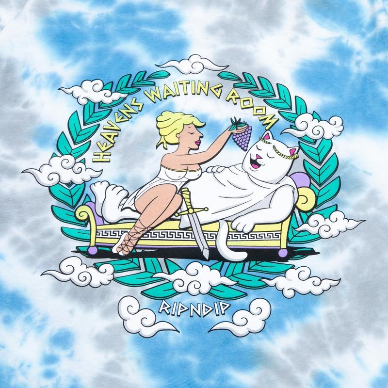 Ripndip Waiting In Heaven Long Sleeve Light Blue Wash | CA TV2451