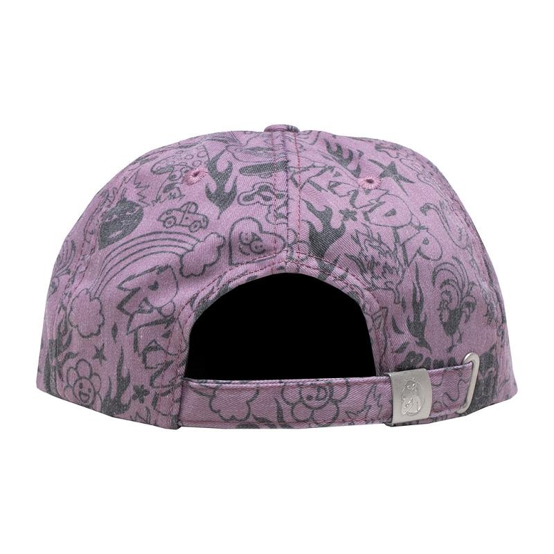 Ripndip We Don't Care 6 Panel Hats Purple | CA RW2055