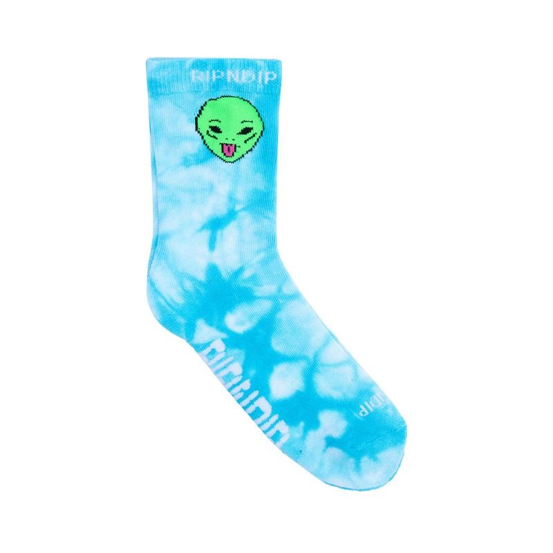 Ripndip We Out Here Mid Socks Light Blue | CA BC2685