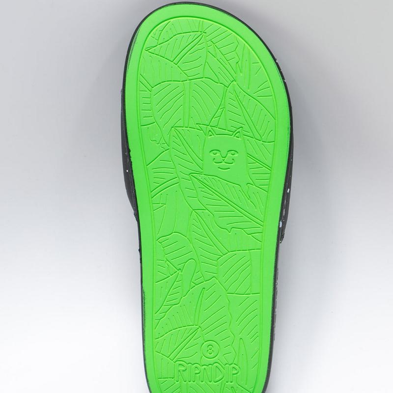 Ripndip We Out Here Slides Black / Green | CA HK2015