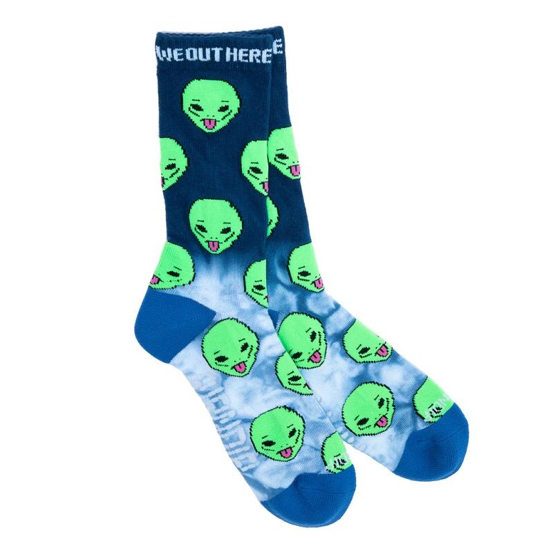 Ripndip We Out Here Socks Blue | CA EX2680