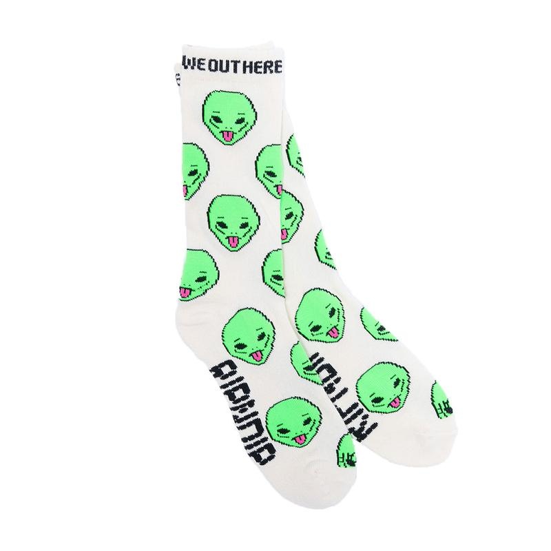 Ripndip We Out Here Socks Cream | CA UT2676