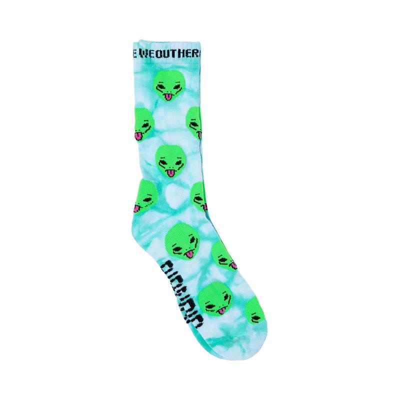 Ripndip We Out Here Socks Light Green | CA PQ2673