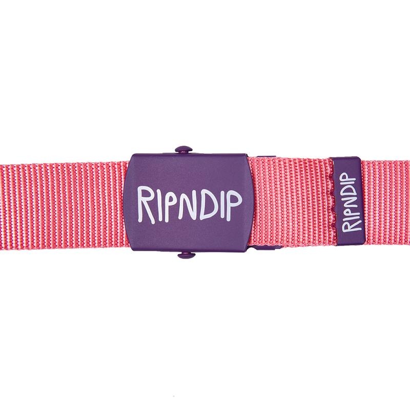 Ripndip Web Belt Pink | CA GL2997