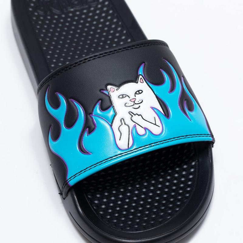 Ripndip Welcome To Heck Slides Black / Blue | CA MA2025