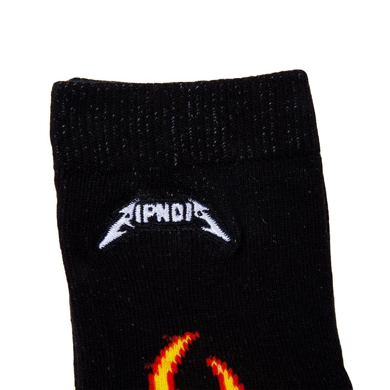 Ripndip Welcome To Heck Socks Black / Yellow | CA CE2687