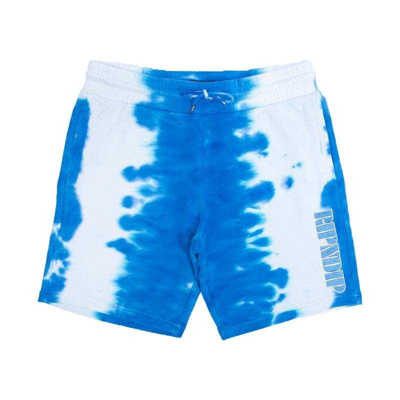 Ripndip Wilshire Sweat Shorts Blue Stripes | CA WY2183