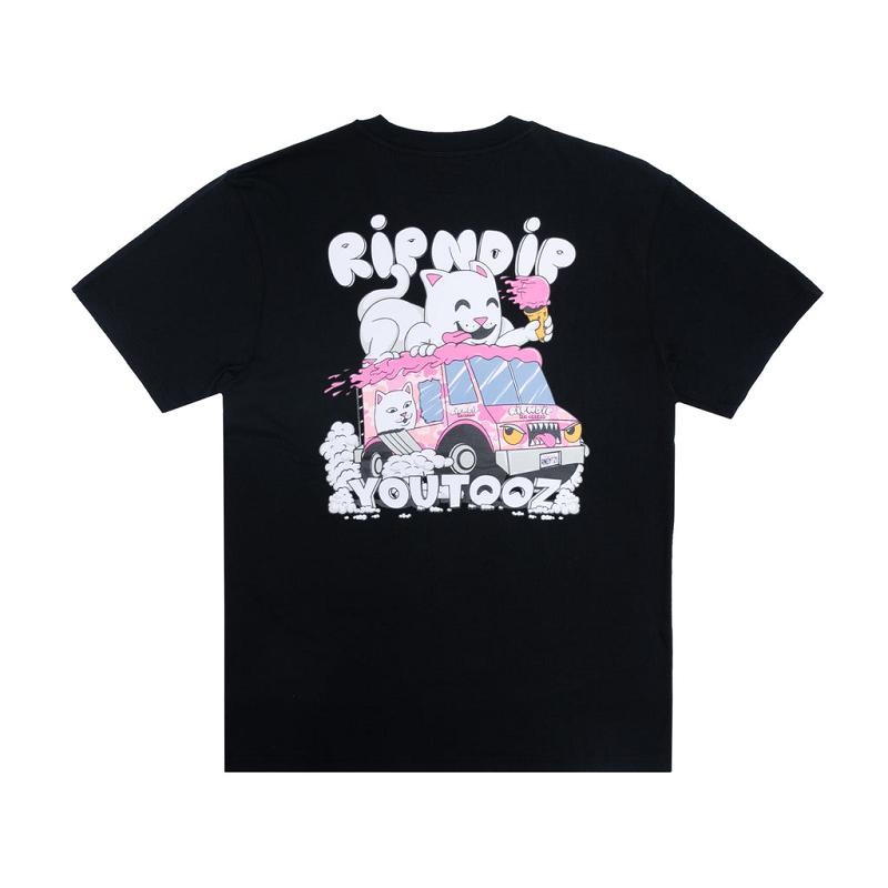 Ripndip Youtooz Crazy Cream Truck Shirts Black | CA JJ2250