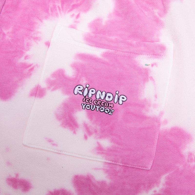 Ripndip Youtooz Ice Cream Sweat Shorts Pink | CA PQ2165